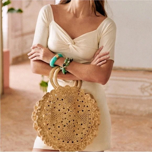 Sezane Caro Top in Cream Size S - Picture 11 of 11